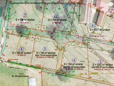 Terrain prix nous consulter Réf. 14_VIR-1211 Virignin