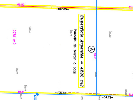 Terrain sur Fagnières ; prix nous consulter ; Achat Réf. 47_284-DV-0522