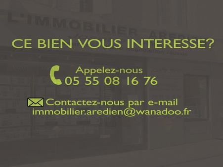 A vendre maison Ladignac-le-Long 87500; 47 000 €