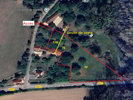 Terrain sur Trept ; 158 000 €  ; Vente Réf. 44_TREPT4302