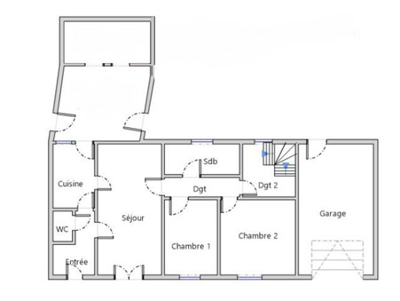 Maison sur Ernee ; prix nous consulter ; A vendre Réf. M79482