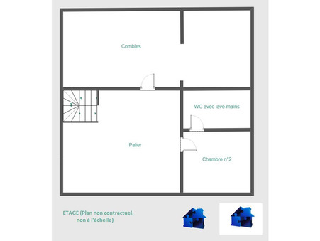 A vendre maison Saint Maurice sur Aveyron 45230; 69 000 € 