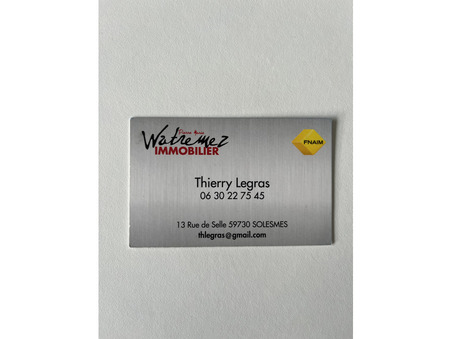 Terrain sur Solesmes ; 54 000 € ; Vente Réf. 1_10332_TL