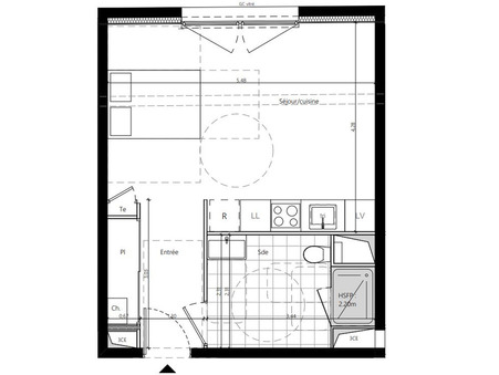 Appartement 190 000 €  sur Rennes (35000) - Réf. CBN9815H