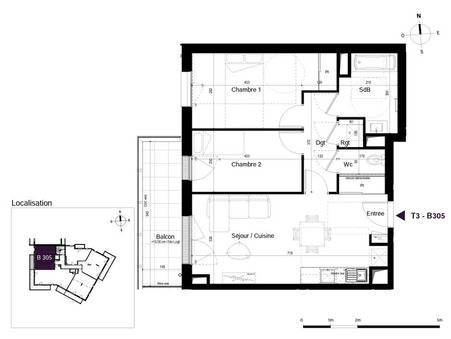 Appartement 346 000 €  Réf. CBN9987c Saint Malo