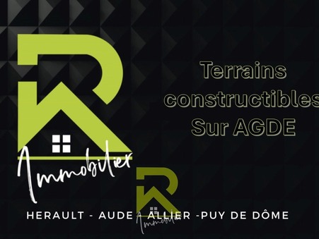 Vente terrain 259 700 &euro;  Agde