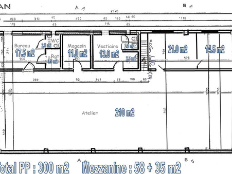 A vendre local commercial Belley 01300; prix nous consulter