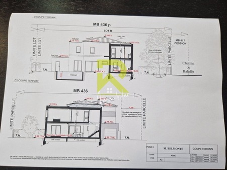 A vendre terrain Le Grau d'Agde 34300; 347 000 &euro; 