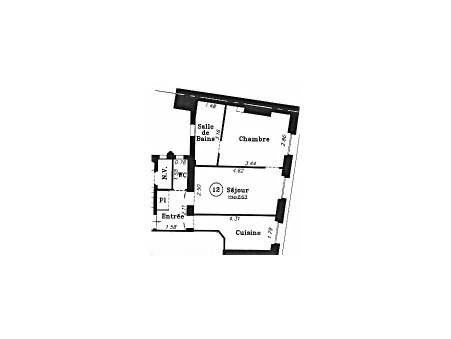 Vente appartement 365 000 € Paris 11eme Arrondissement