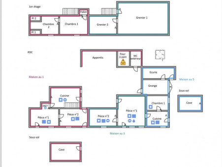Maison sur Bruere Allichamps ; 18 000 € ; Vente Réf. 1450_bis_1
