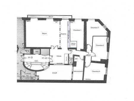 A vendre appartement Paris 8eme Arrondissement 75008; 1 480 000 €