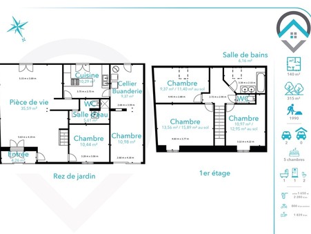 Maison 250 000 €  Réf. 205928 Nemours
