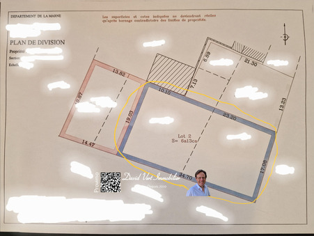 Terrain 29 900 €  sur Vertus (51130) - Réf. 47_5577-DV-0624