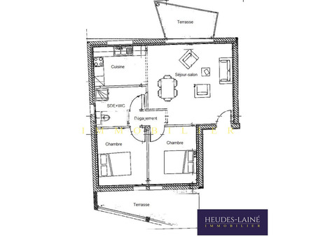 Vente Appartement Donville les bains Réf. 7650.1 - Slide 9