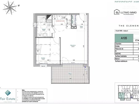 Vente appartement 160 644 €  Mont-Saint-Martin