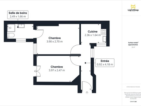 Achat appartement Paris Réf. DOM8267