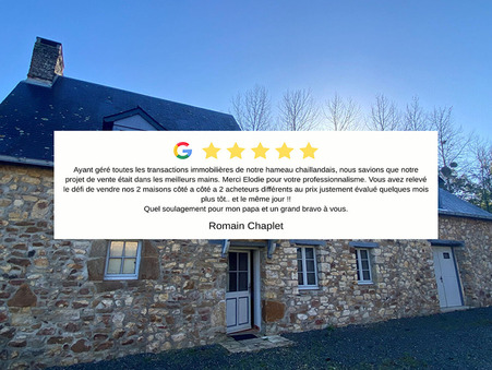 Maison prix nous consulter sur Chailland (53420) - Réf. M710829