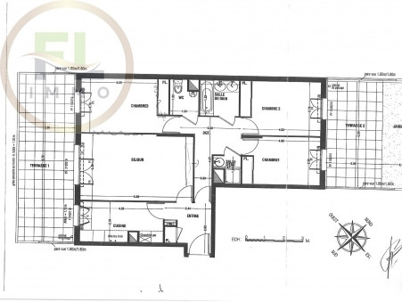 Vente appartement 346 000 € Acheres