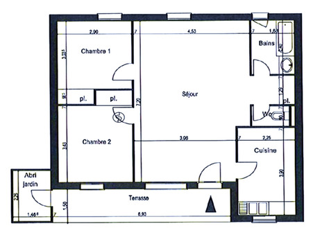 Maison sur Étauliers ; 98 550 €  ; A vendre Réf. 11_5852