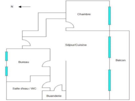 A vendre appartement Roquebrune-Cap-Martin 06190; 550 000 &euro; 
