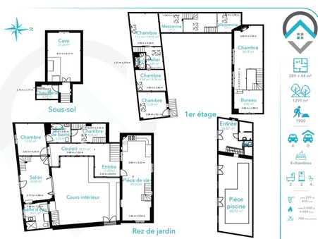 A vendre maison BoËsses 45390; 315 000 € 