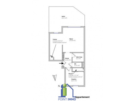 Appartement 165 000 €  Réf. 6383 Marseille 13eme Arrondissement