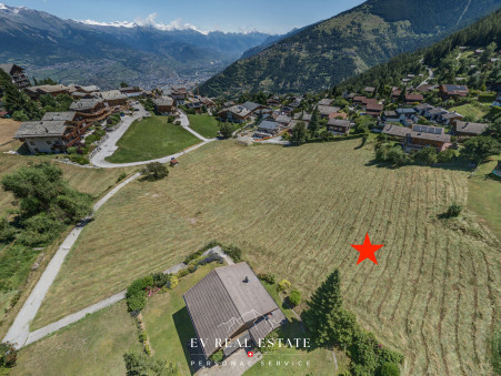 Terrain sur Haute-Nendaz ; 645 000 € ; A vendre Réf. EVR125