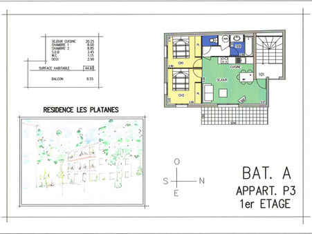 Immeuble 800 000 €  sur Saint-Hippolyte-du-Fort (30170) - Réf. 54_SHI3007E