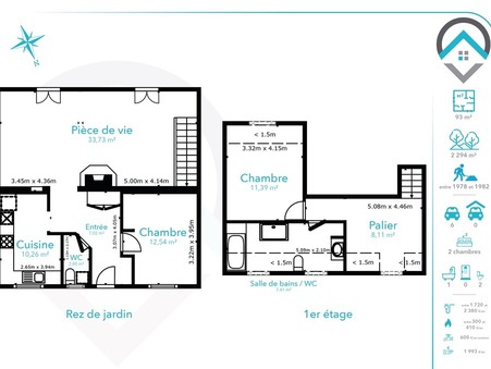 Maison 239 900 €  Réf. 212122 Boulancourt
