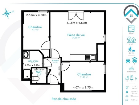 Achat appartement Saint Fargeau Ponthierry Réf. 212107