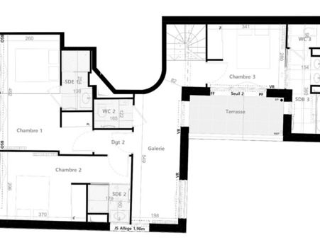 Appartement 2 800 200 € Réf. 494 Paris