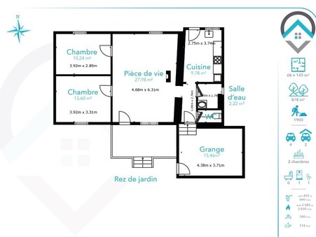 A vendre maison Maisoncelles en Gâtinais 77570; 109 000 € 