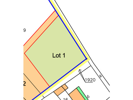 Terrain sur Cartelègue ; 25 000 €  ; Achat Réf. 11_6042