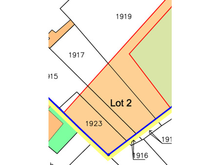 Terrain 25 000 €  sur Cartelègue (33390) - Réf. 11_6041