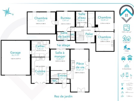 Maison sur Bransles ; 239 000 €  ; Achat Réf. 213147