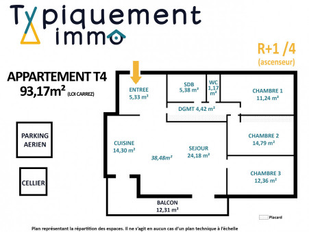 A vendre appartement Blagnac 31700; 325 000 € 
