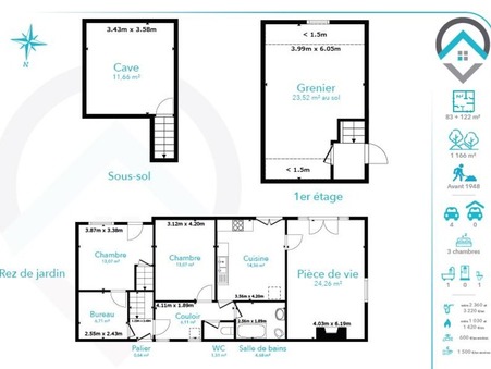 Achat maison Nemours Réf. 213303