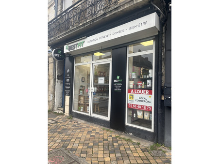 Local commercial sur Bordeaux ; 1 120 €  ; A louer Réf. L60000461