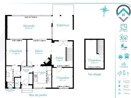 Appartement 270 000 €  Réf. 214351 Saint Pierre Lès Nemours