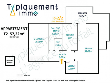 Vente appartement 185 000 €  Toulouse
