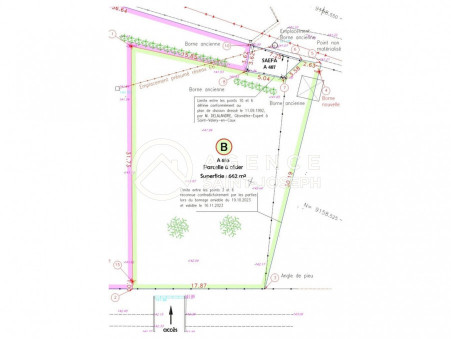 Terrain sur Alvimare ; 54 800 € ; Vente Réf. 7182