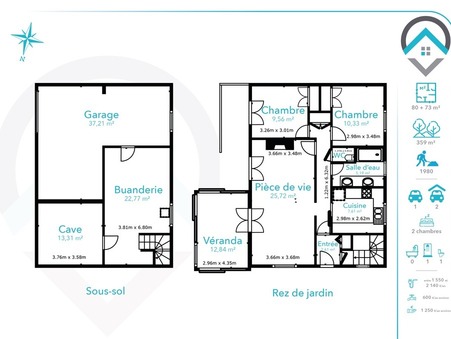 Vente maison 190 000 €  Saint Pierre Lès Nemours