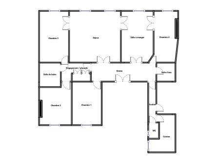 A louer appartement Paris 17eme Arrondissement 75017; 3 537 € 