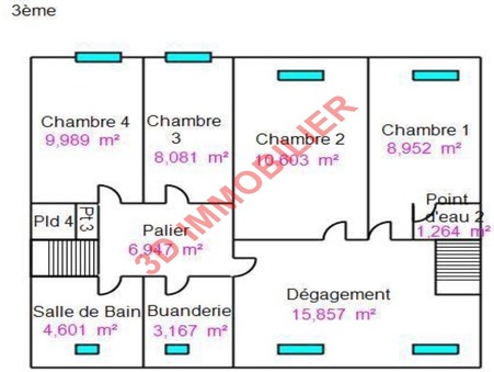 Vente apartment € 135 000  Lons le Saunier
