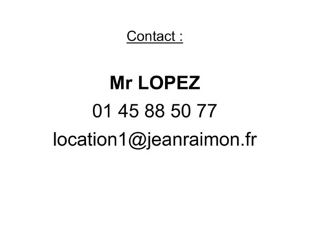 Location appartement Saint Maurice Réf. 4627