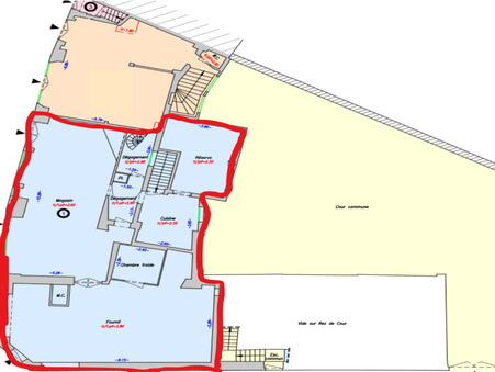 Achat local commercial Fontainebleau Réf. 3102