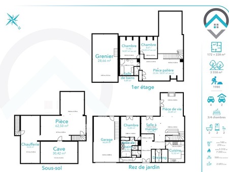 Maison 330 000 &euro;  sur Paley (77710) - Réf. 215600