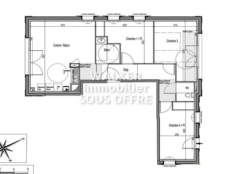 A vendre appartement Arcachon 33120; 659 574 &euro;