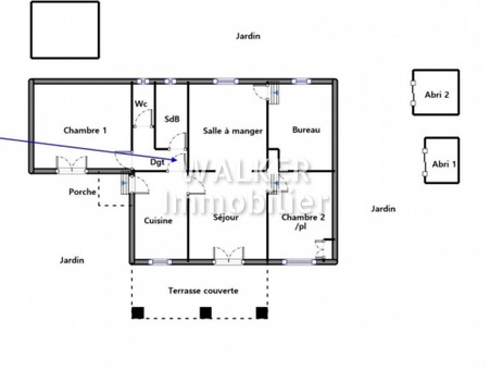 Maison 285 000 &euro; Réf. VM1056-WALKER_552 La Teste de Buch