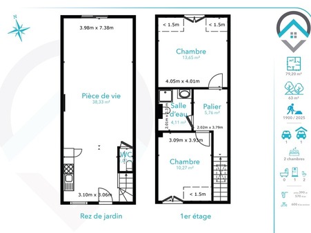 Achat maison Saint Fargeau Ponthierry Réf. 216055-6